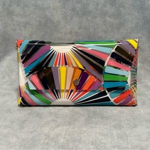 Trina Turk Sunburst Envelope purse with removable Strap